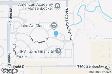 Map image of the property - 17414 Pacific Peak Cir