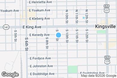 Map image of the property - 502 E Lott Ave