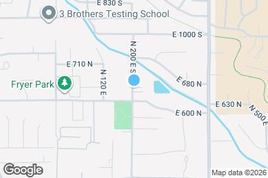Map image of the property - 628 N 200 E St