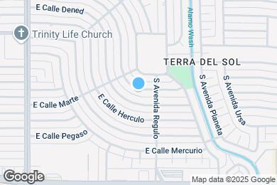 Map image of the property - 6656 E Calle Cappela