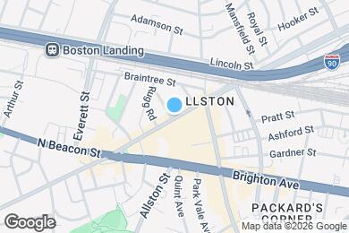 Map image of the property - 425 Cambridge St