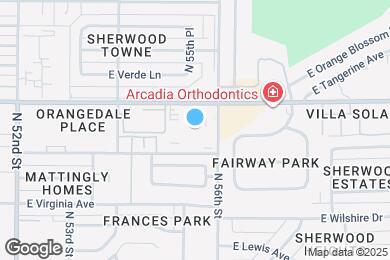 Map image of the property - 5525 E Thomas Rd