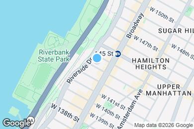 Map image of the property - 617 W 143rd St