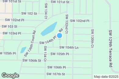 Map image of the property - 10426 SW 133 Ave