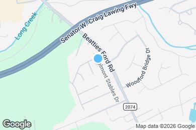 Map image of the property - 8223 Belmont Stables Dr