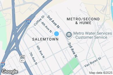 Map image of the property - 1722 4th Ave N