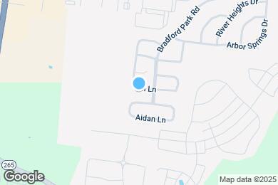 Map image of the property - 2151 Erin Ln