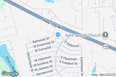 Map image of the property - 16807 Crestmont