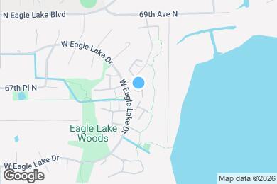 Map image of the property - 429 W Eagle Lake Dr