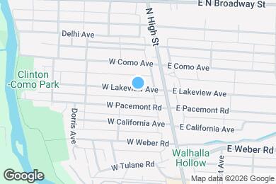 Map image of the property - 55 W Lakeview Ave