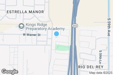 Map image of the property - 6245 W Warner St