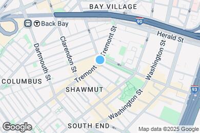 Map image of the property - 58 Dwight St