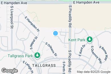 Map image of the property - 3681 S Perth Cir