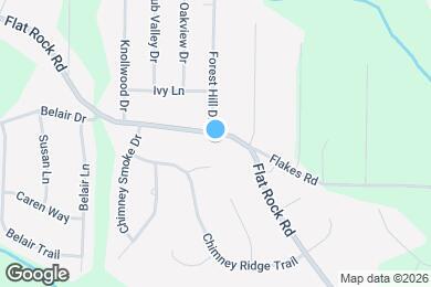 Map image of the property - 1515 Flat Rock Rd