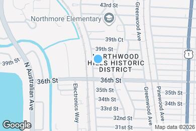 Map image of the property - 933 37th St