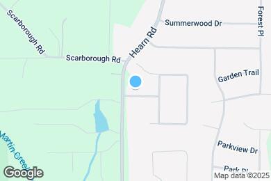 Map image of the property - 105 Timberwood Dr