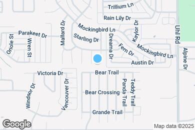 Map image of the property - 1511 Pintail Ct