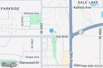 Map image of the property - 2630 Juniper Ave
