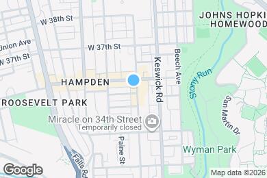 Map image of the property - 3530 Chestnut Ave