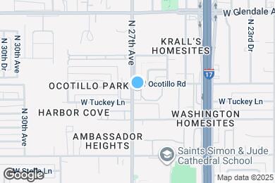 Map image of the property - 6649 N 27th Ave