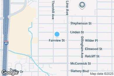 Map image of the property - 842 Fairview St
