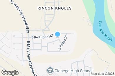 Map image of the property - 12809 E Hartshorn Pass