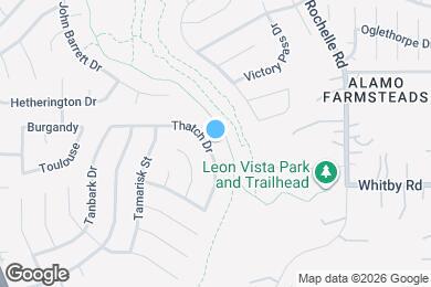 Map image of the property - 8806 Thatch Dr
