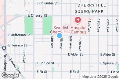 Map image of the property - 349 15th Ave