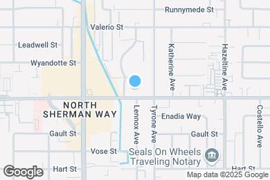 Map image of the property - Oak Tree Apartments