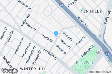 Map image of the property - 50 Temple St