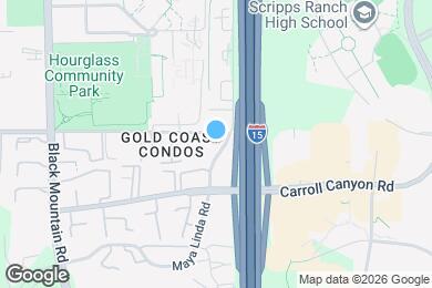 Map image of the property - Parklane Apartments — Modern Living in Mira Mesa