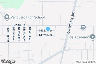Map image of the property - 706 NE 27th St