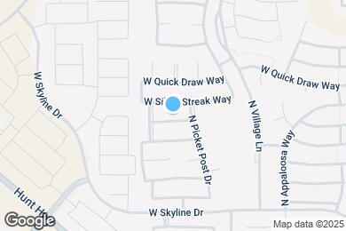 Map image of the property - 2576 W Prospector Way