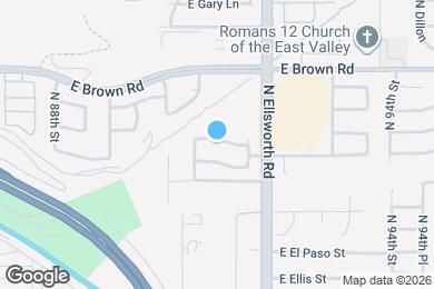 Map image of the property - 9107 E Fairfield St