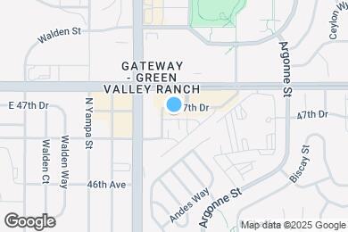 Map image of the property - 18575 E 47th Pl