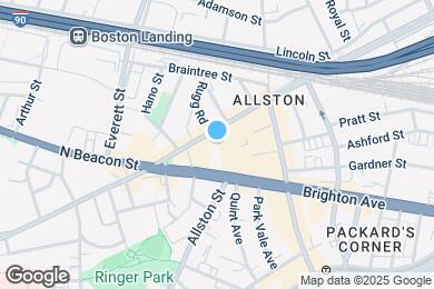 Map image of the property - 434 Cambridge St