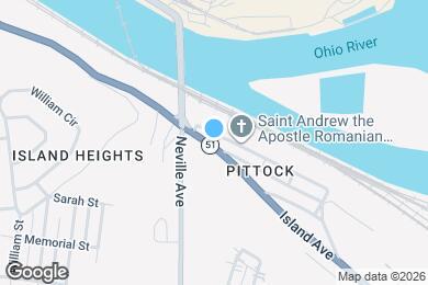 Map image of the property - 1548 Island Ave