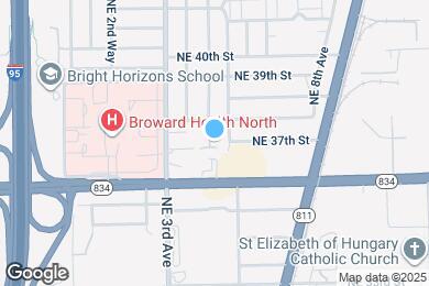 Map image of the property - 3720 NE 4th Ter