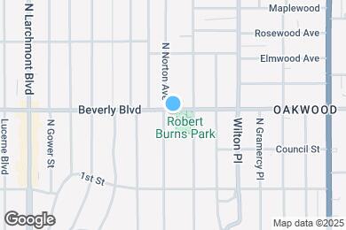 Map image of the property - 4992 Beverly Blvd