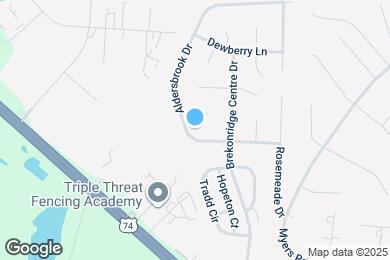 Map image of the property - 4728 Aldersbrook Dr
