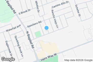 Map image of the property - 705 Pampas Ricas Dr