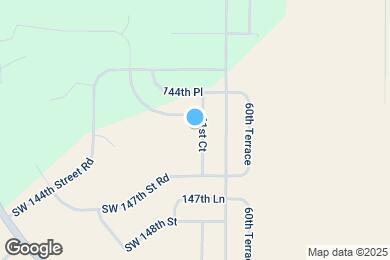 Map image of the property - 14550 SW 61st Ct