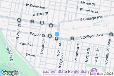 Map image of the property - 2518 Poplar St