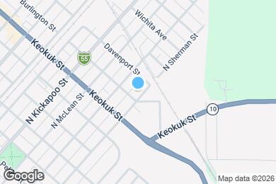 Map image of the property - 809 N. SHERMAN