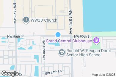 Map image of the property - 10805 NW 89th Terrace