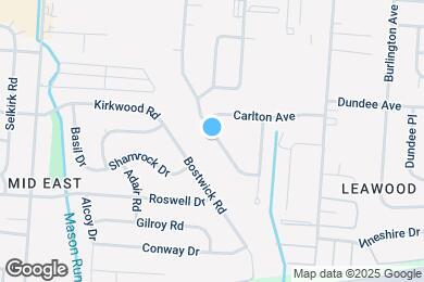 Map image of the property - 1611 Vilardo Ln