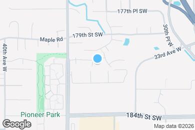 Map image of the property - 3404 180th Pl SW