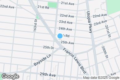 Map image of the property - 16619 25th Ave