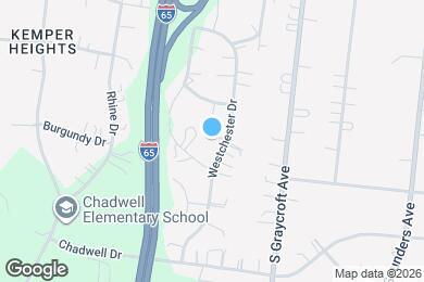 Map image of the property - 327 Westchester Dr