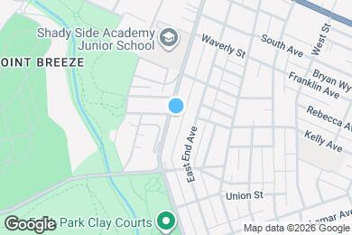 Map image of the property - 533 S Braddock Ave